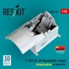 RESKIT RSU48-0587 P-47D-26-28 Thunderbolt cockpit (Detailed edition) for MiniArt kit (3D Printed) (1/48)